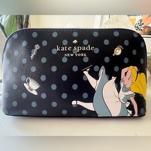 DISNEY X Kate Spade New York Alice in Wonderland Makeup Pouch